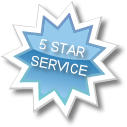 5 star service